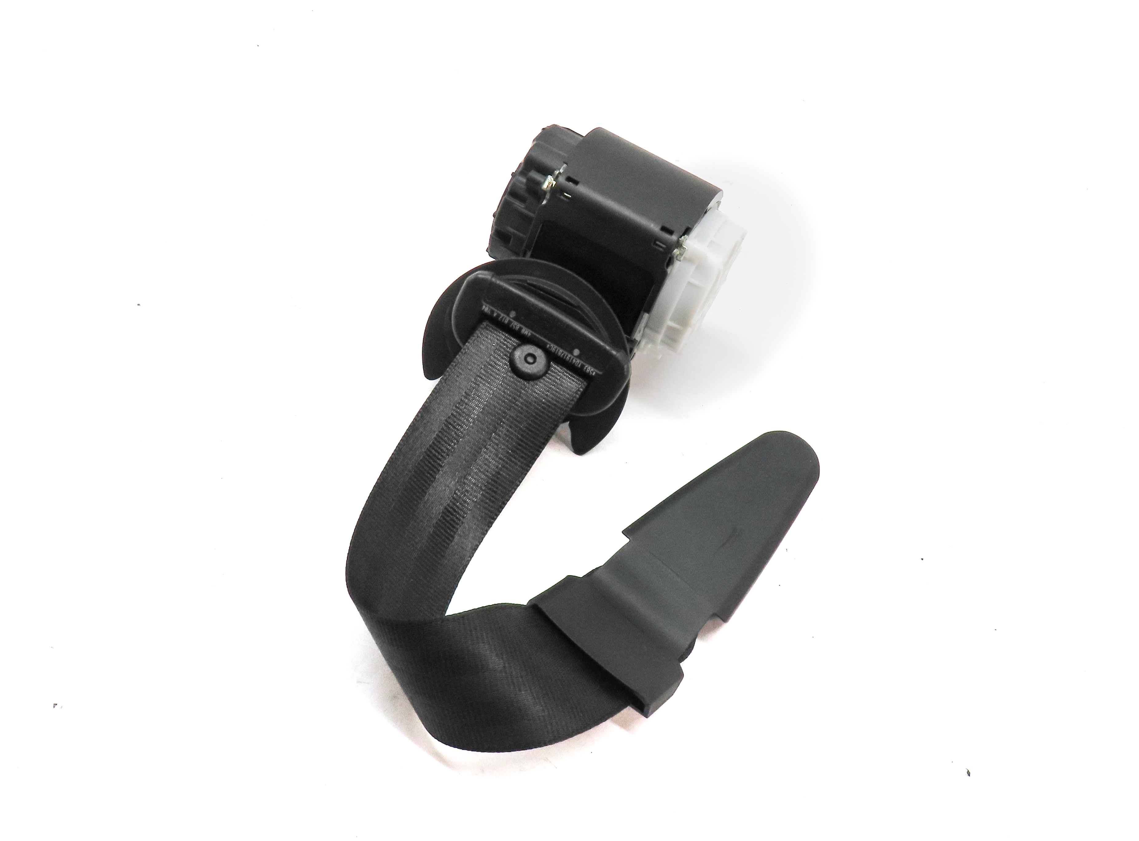 2019 AUDI Q7 (4M) REAR RIGHT 3rd THIRD ROW SEAT SEATBELT RETRACTOR (Black) — exact item pictured